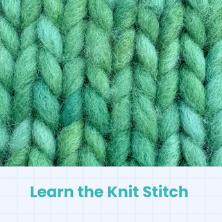 Learn the Knit Stitch