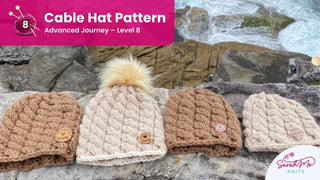 Ribbed Hat Pattern Tutorial