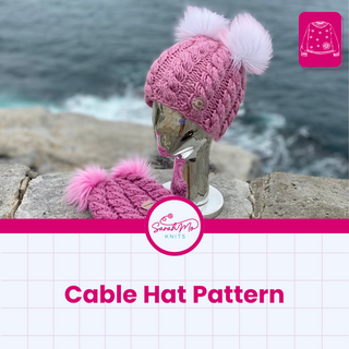 SarahMo Cable Hat