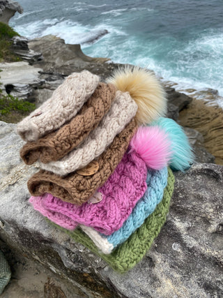 SarahMo Cable Hat / Beanie