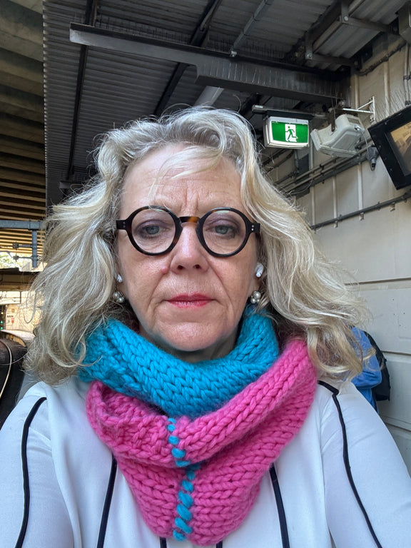 SarahMo Bubble Gum Snood Pattern